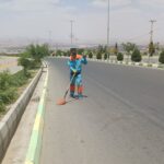 نظافت و پاکسازی گروهی بند دره توسط نیروهای خدمات شهری منطقه دو
