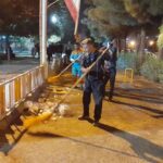گزارش فعالیت‌های نظافتی حوزه خدمات شهری منطقه دو در ایام تاسوعا و عاشورا