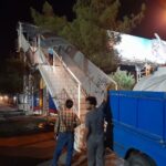 پاکسازی شبانه در منطقه دو/ شست و شوی گسترده منطقه توسط حوزه خدمات شهری