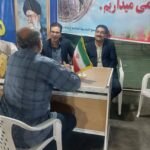 حضور مدیران شهری بیرجند در میز خدمت هفته دفاع مقدس: پاسخگویی بی‌واسطه به مطالبات شهروندان