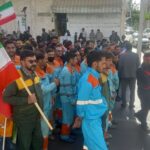 حضور نیروهای پاکبان در نمایش اقتدار ملی و رزمایش سراسری جانفدا