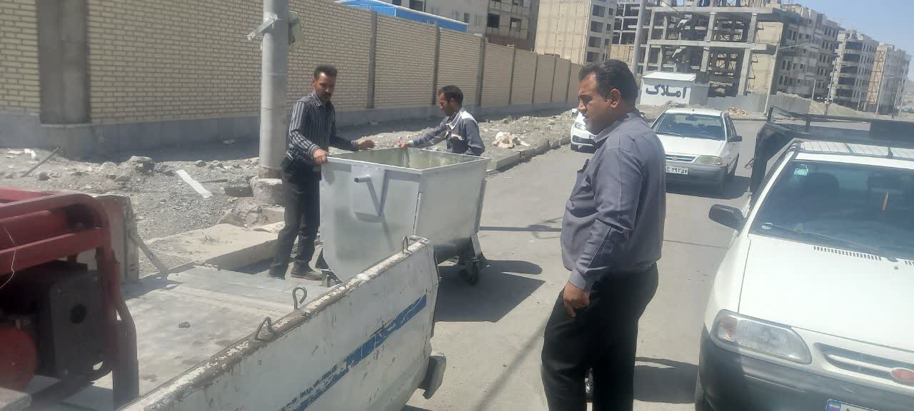 جانمایی ۷ مخزن زباله در شهرک جدید سایت اداری منطقه ۲؛ اقدامی پیش‌دستانه برای رفاه شهروندان