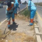 پاکسازی و بهسازی بلوار خلیج فارس؛ جلوه‌ای از هم‌افزایی پاکبانان مناطق دوگانه شهرداری بیرجند