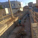 پاکسازی کانال امامت ۴۱؛ گامی در مسیر ارتقاء پاکیزگی و ایمنی شهری