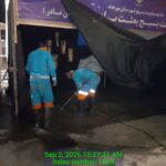 میدان مادر، آماده و پاکیزه برای میزبانی؛ شست و شوی گسترده مواکب، مخازن، جوبه ها و مسیرهای پیرامونی