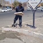 چهره تازه معابر منطقه دو؛ بازسازی جداول بلوار شهید بهشتی و راست‌گرد شهدای عبادی